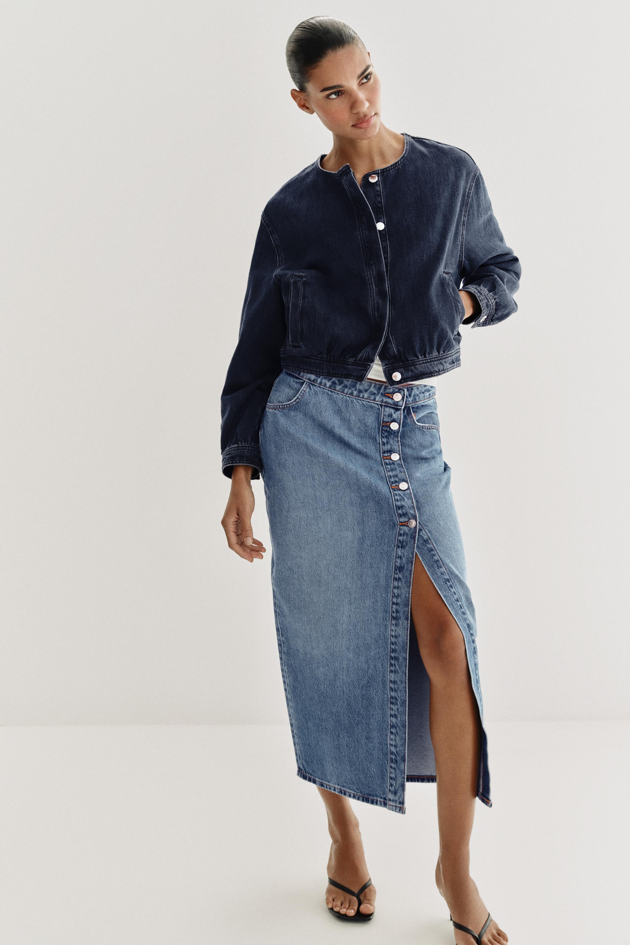 JUPE Z1975 CROISÉE DENIM